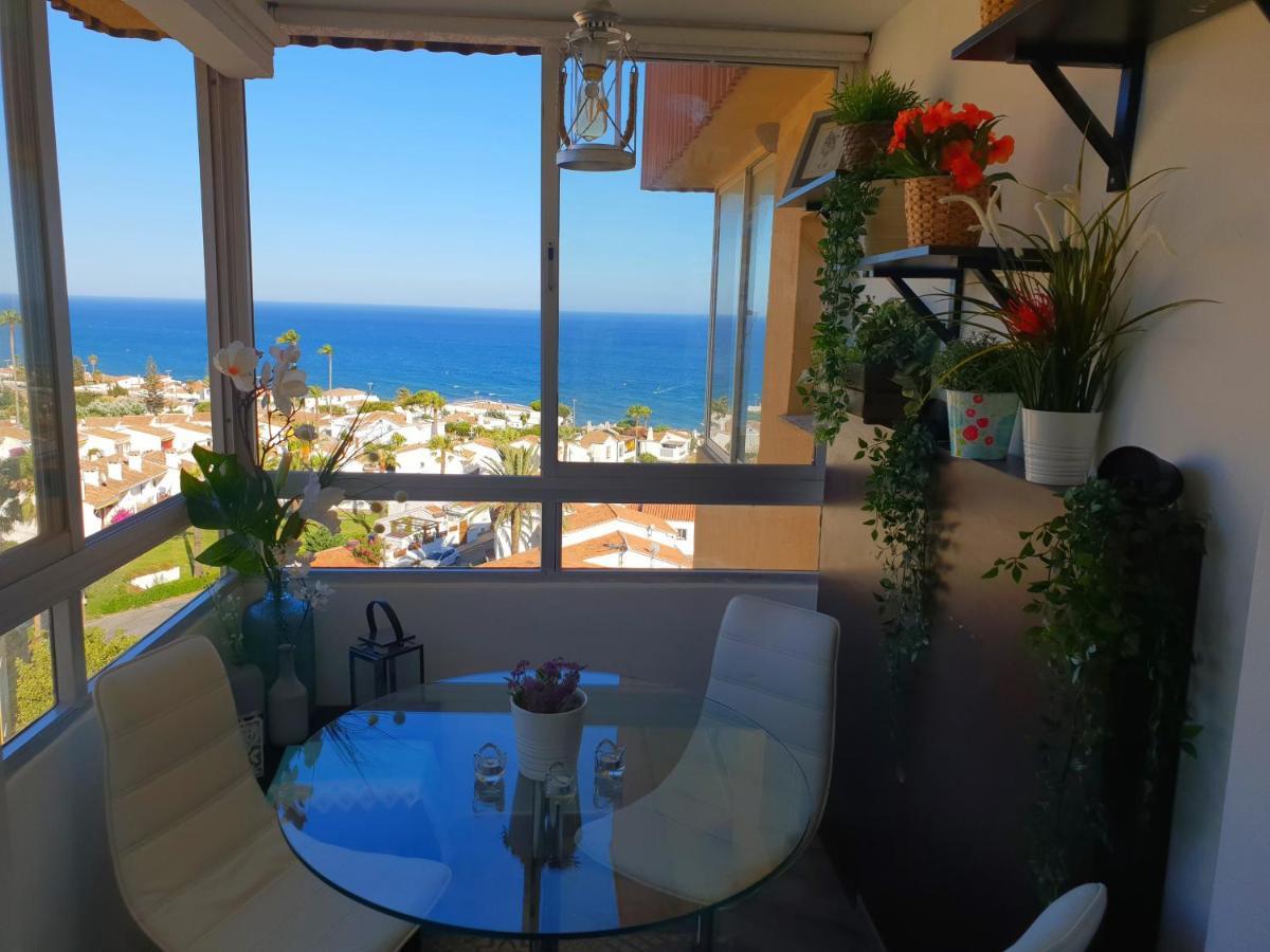 Frente A La Playa. Vistas Al Mar. La Cala De Mijas Lägenhet Málaga Exteriör bild